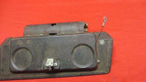 1967-1969 dodge dart glove box door assembly with hinge and latch