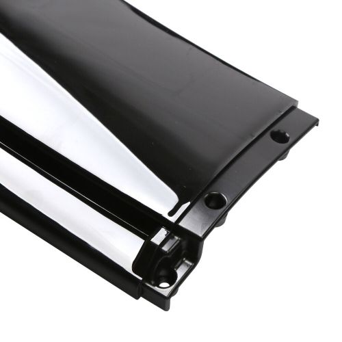 Universal front bumper lower lip spoiler splitter gloss for hyundai accent sedan