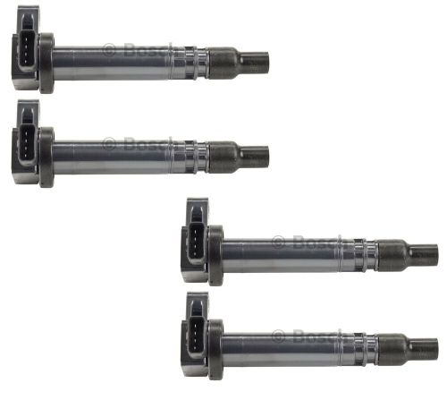 Set of 4 bosch direct ignition coils for toyota tacoma 2000-2004