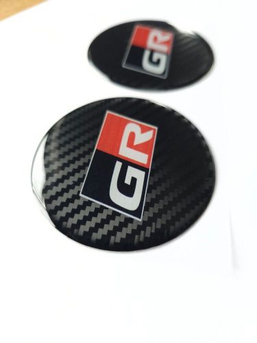 Gr34b-2 pcs coaster anti-noise water cup pad for toyota gr gazoo gr