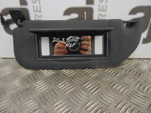 Citroen ds3 passenger side front sun visor 2015