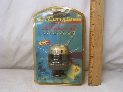 Sherrill auto compass 18103 automobile navigation directional w/ mount new