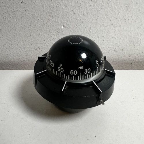 Vintage roseland nj aqua meter black nautical marine boat spherical compass