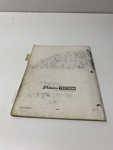 1977 polaris colt ss parts manual 9910416