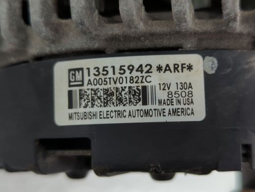 2016 chevrolet malibu alternator generator charging assembly engine oem xm5xr