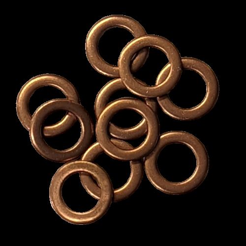 Copper crush washers - 10 pack - 10mm &amp; 3/8&#034;