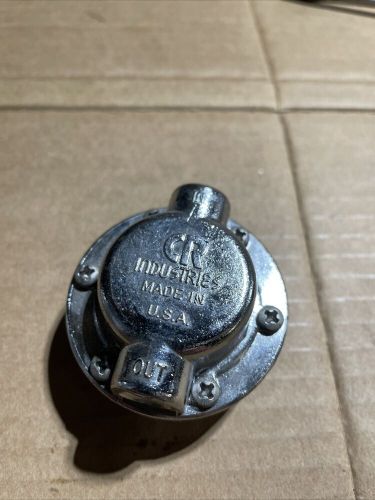 Cr industries pro fuel pressure regulator made in usa used / untested