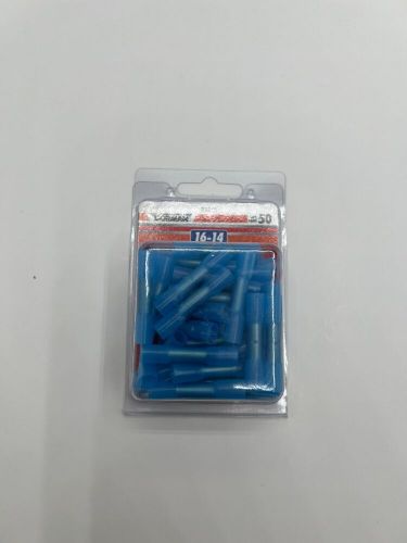 Pack of 50 dorman butt connector 85245 conduct tite / copper / 16-14 gauge, blue