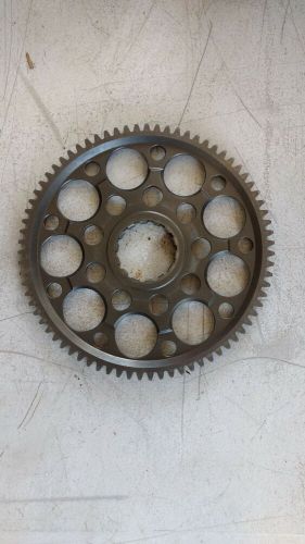 Tm k9 primary gear - 75t part #: 40385 clutch basket gear - used - no damage