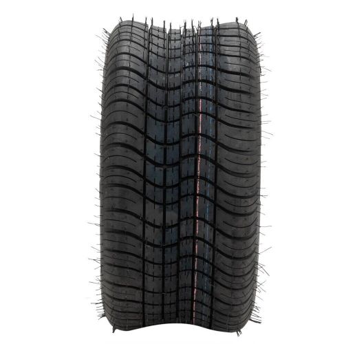 Set of 2 205/50-10 street &amp; turf golf cart tires 4 ply rated tubeless 407lbs