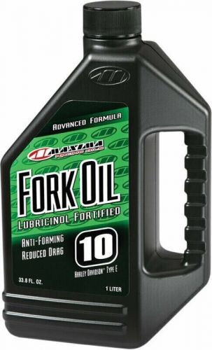 Pack of 12 maxima racing oil motorcycle fork fluid/oil | 10w | 1 liter | 55901