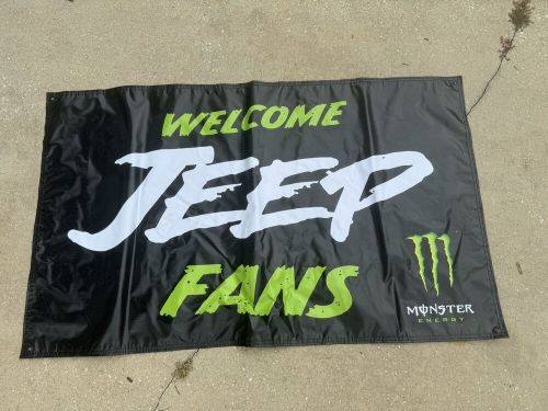 Welcome jeep fans monster banner jeepapalooza