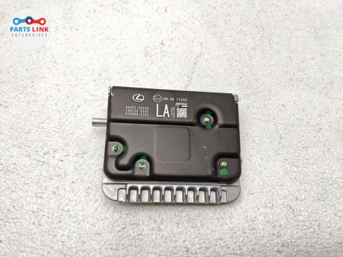 2023 lexus rz450e front windshield camera lane departure keep control module