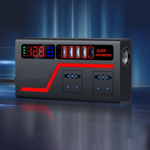 120w car power inverter with built in safety features and usb charging