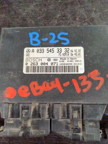 2003-06 mercedes w220 s600 s430 parktronic parking control module 0335453332 oem