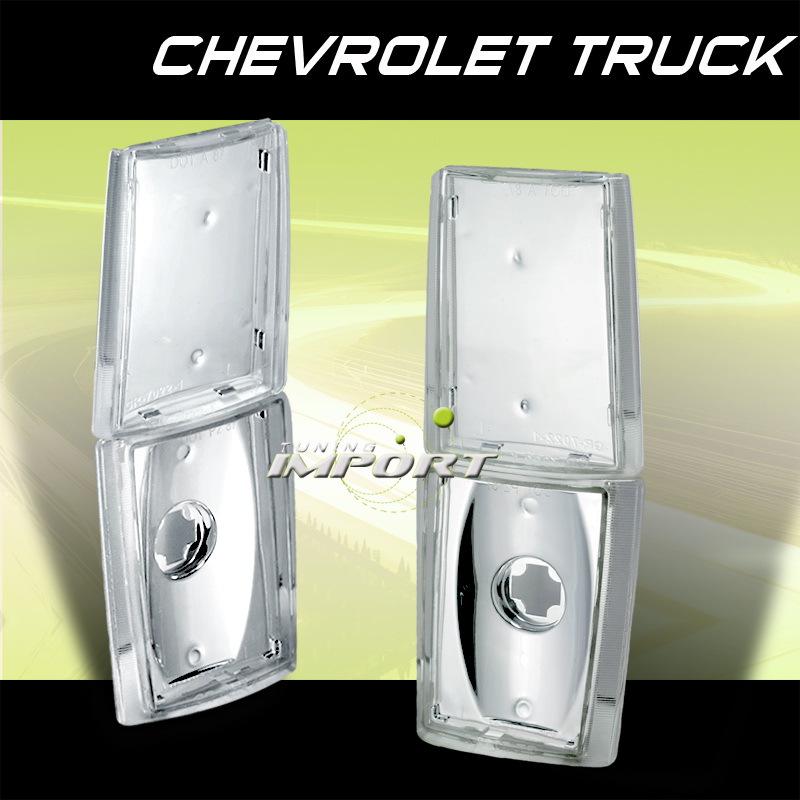 88-98 chevy gmc blazer tahoe yukon pickup suburban 4pc side marker corner lights