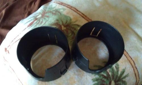 1995-2002 ford ranger center console cup holder inserts oem pair set