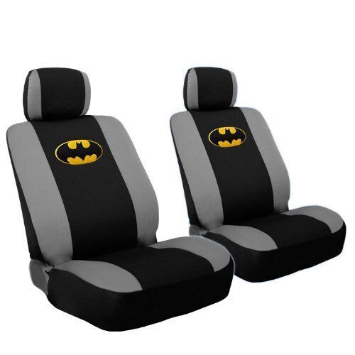 For toyota batman deluxe seat covers and classic bam logo headrest covers