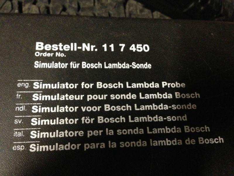 Bestekk-nr. 11 7 450n simulator for bosch lambda probe bmw tester