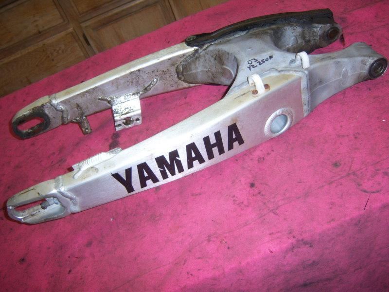 03 yz 250f rear swingarm  2003 04 05 yz250f 250 f wr wr250r wr250 2004 2005