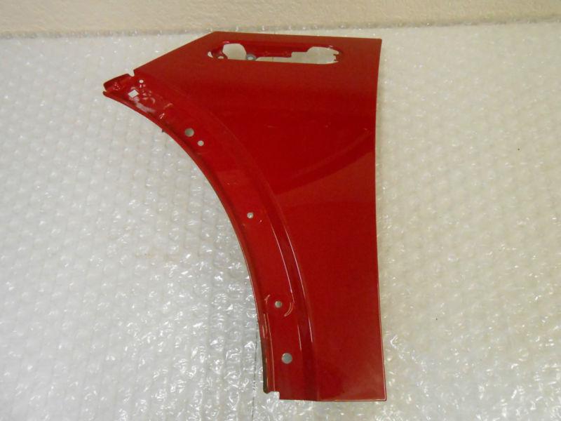 2002-2006 mini cooper s factory oem front left driver fender assembly chili red