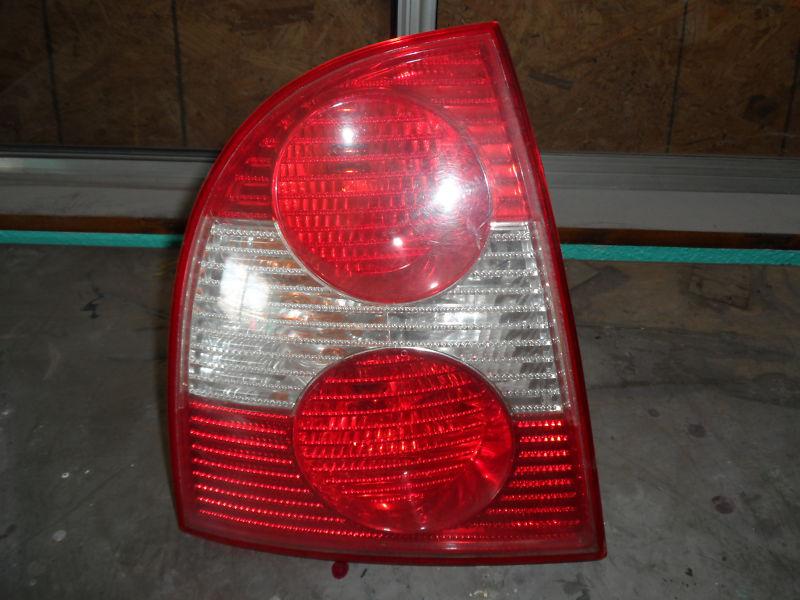 2001 2002 2003 2004 2005 volkswagon passat sedan left tail light lens nice oem