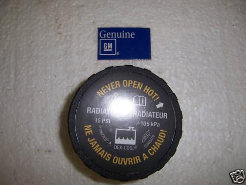 Radiator cap gm 1995 1996 1997 1998 1999 2000 2001 2002 2003 04 2005 s-10 blazer