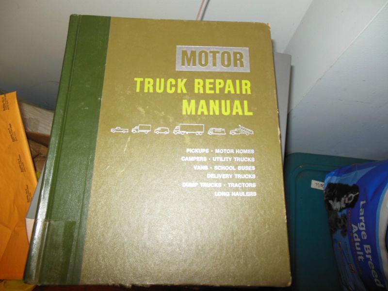 Motor truck & diesel repair manual 30th edition 1st printing 1966 - 1977