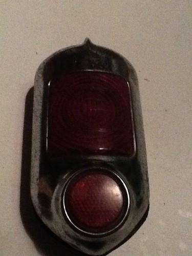 1951 chevy chevrolet deluxe original taillight assembly condition as shown 
