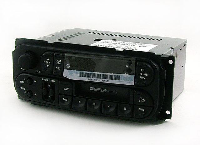 Dodge chrysler jeep 98 to 02 am fm cassette p04858583ad