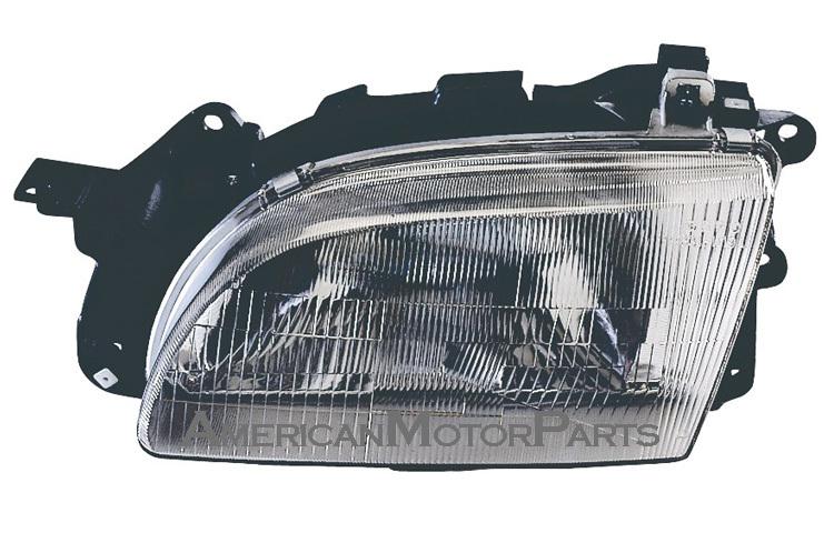 Depo pair replacement headlight 94-96 ford aspire w/o special edition package