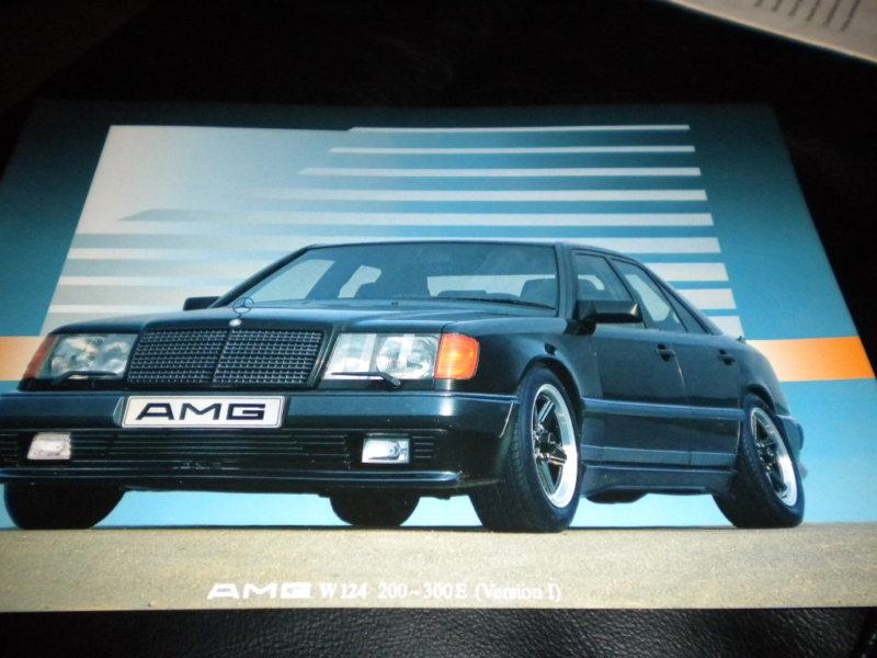 Mercedes w124 300e version i amg glossy color photo