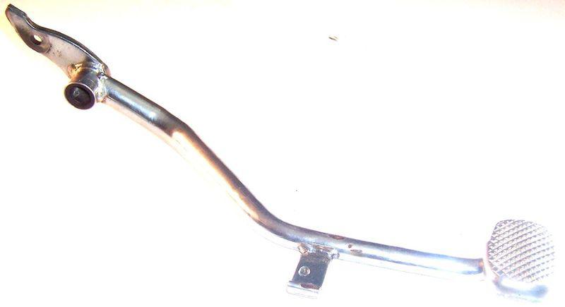 1982 kawasaki kz440 ltd rear brake pedal kz 440 good chrome we ship daily!