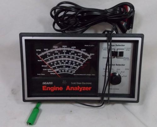 Craftsman sears engine analyzer solid state electronic 161.216300 clean works