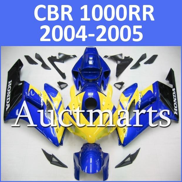 Fit honda 04 05 cbr1000rr cbr 1000 rr 2004 2005 fairing kit abs plastics d14 d03