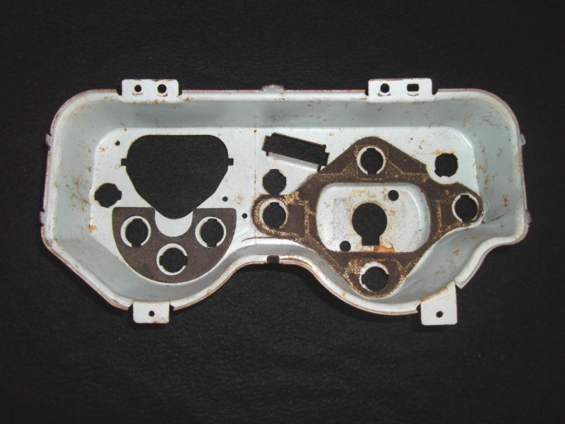 1968 pontiac dash cluster frame