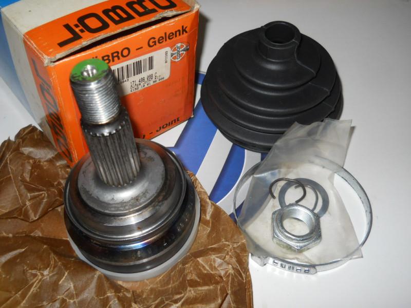 Volkswagen jetta rabbit cabrio scirocco cv joint kit outer 171498099c lobro