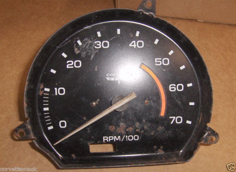 Corvette tachometer gauge assembly 80,81 gm