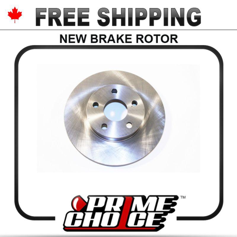 1 premium new disc brake rotor for front fits left driver / right passenger side