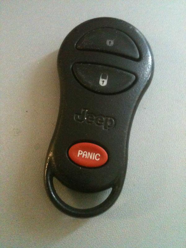 99 - 04 jeep grand cherokee keyless entry remote gq43vt9t