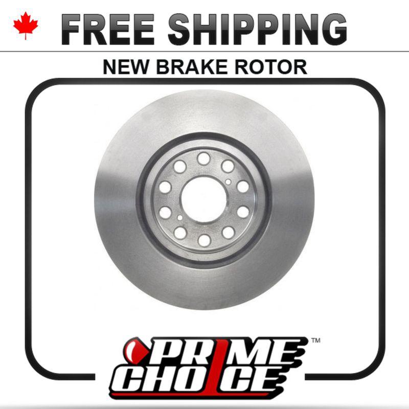 1 premium new disc brake rotor for front fits left driver / right passenger side