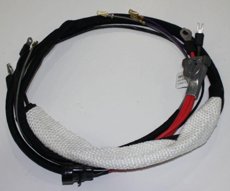 New mopar 1968-69 charger 4 speed positive battery cable 