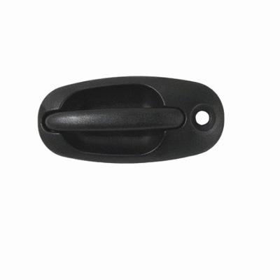 Textured black exterior outside back/rear door handle left driver side lh