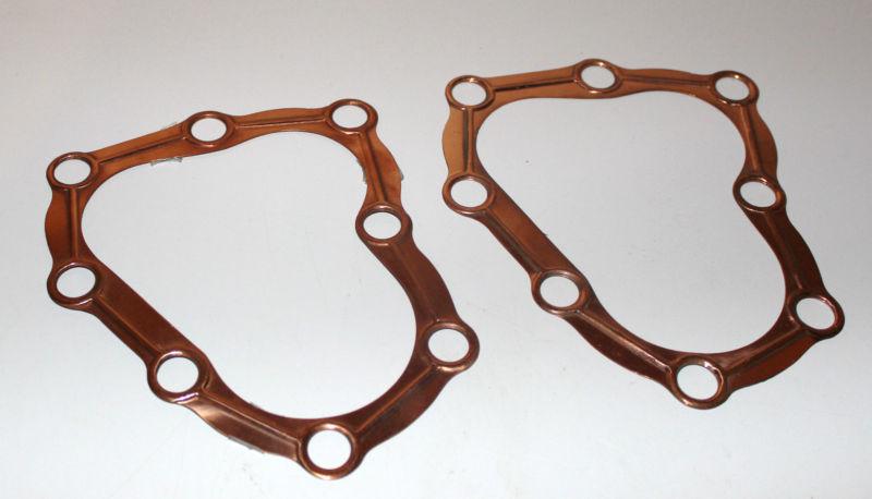 Harley 45" flathead wl g copper head gasket set of 2 1939 -73 hd# 16769-39c (132