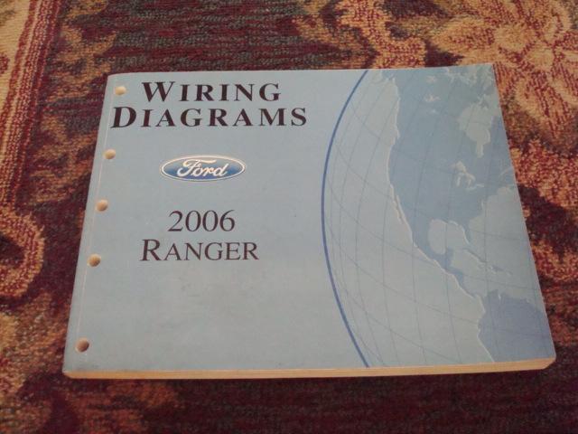 2006 ford ranger truck service shop repair electrical/wiring diagrams manual