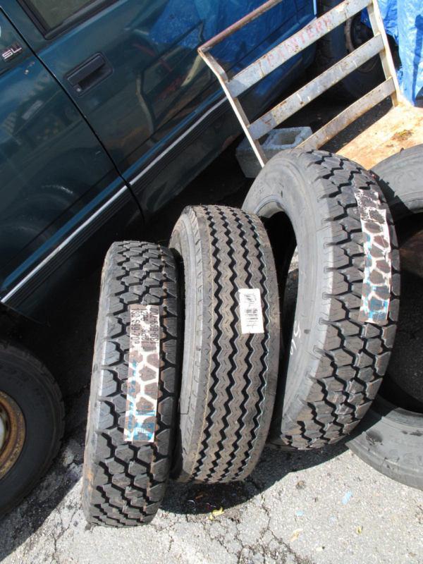 2  new goodyear     8r19.5  g133   mud & snow tires  