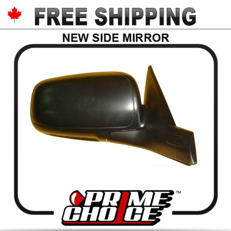 New power black passenger side view mirror 2002-2007 subaru impreza right door