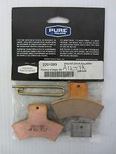 Polaris pure oem nos atv rear brake pads	2201093