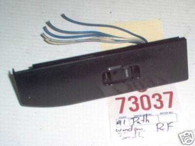 Nissan 91 pathfinder window switch right front 1991