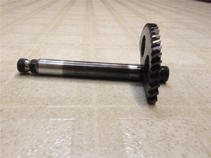 1984 yamaha qt50 qt 50 yamahopper kick start shaft oem